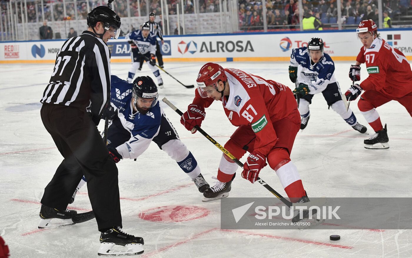 Russia Ice Hockey Channel One Cup Russia - Finland