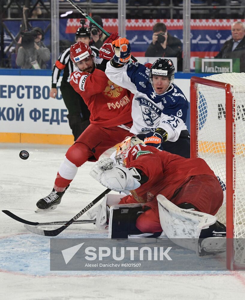 Russia Ice Hockey Channel One Cup Russia - Finland