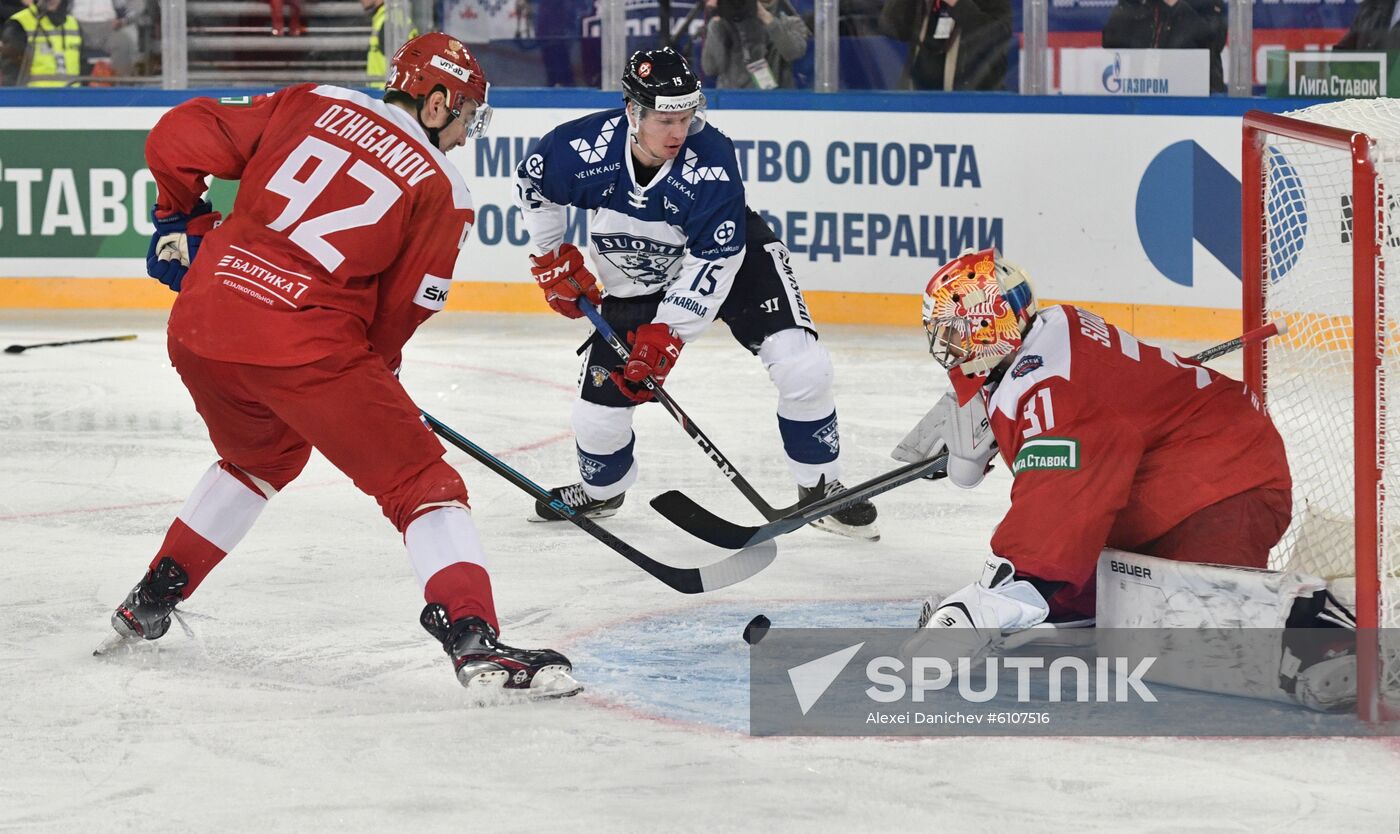 Russia Ice Hockey Channel One Cup Russia - Finland