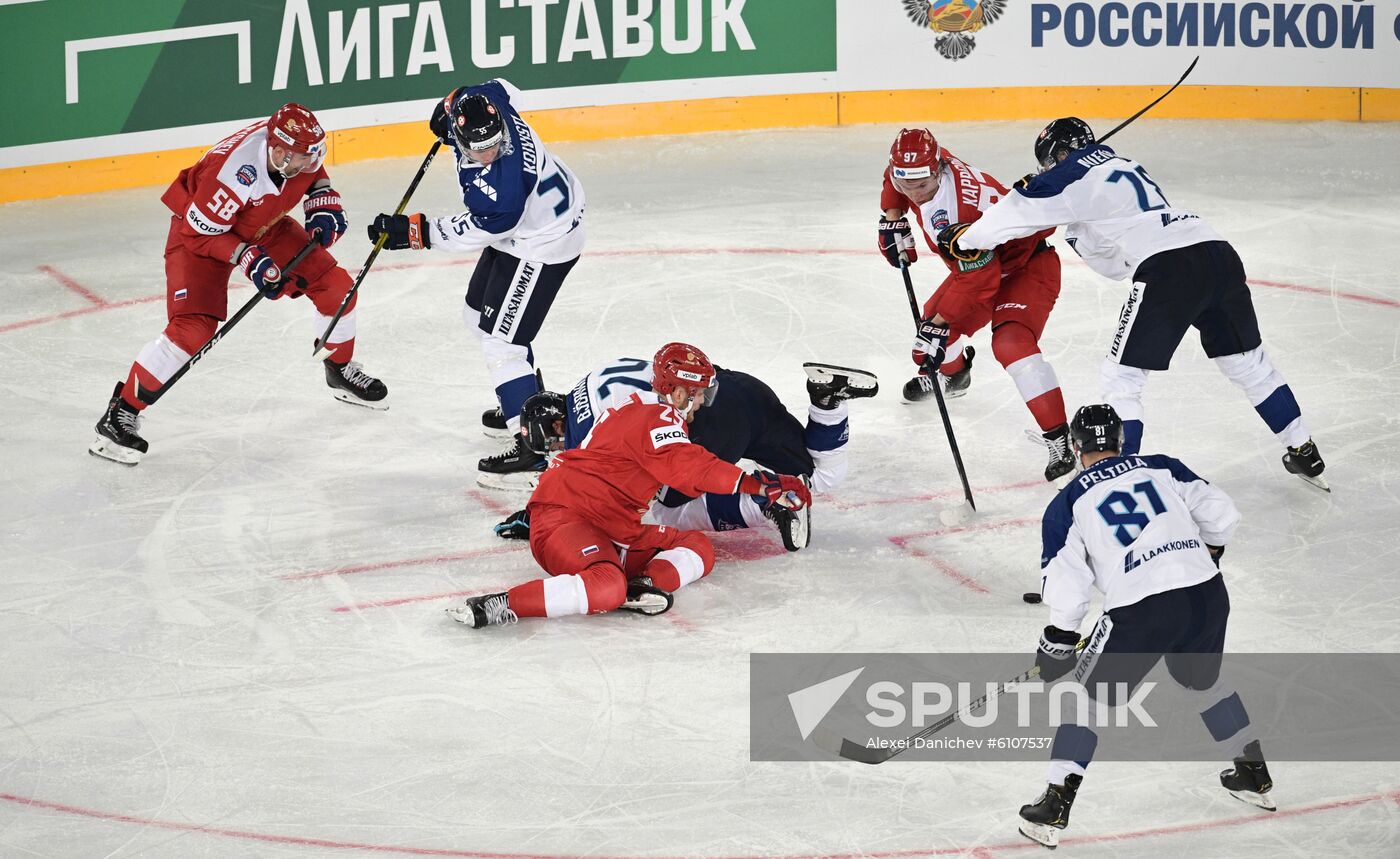 Russia Ice Hockey Channel One Cup Russia - Finland