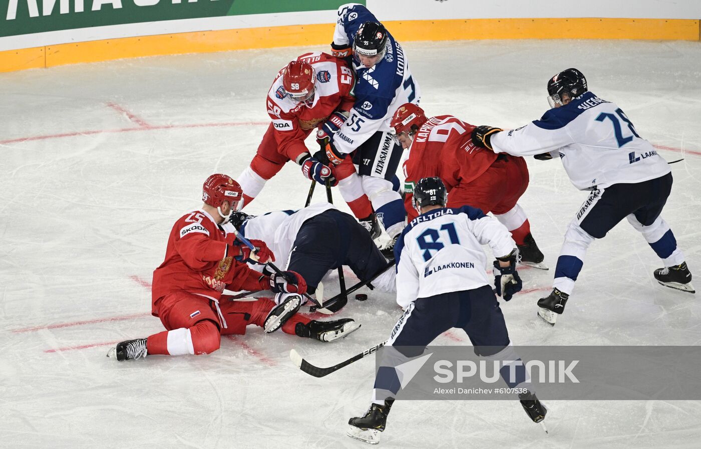 Russia Ice Hockey Channel One Cup Russia - Finland