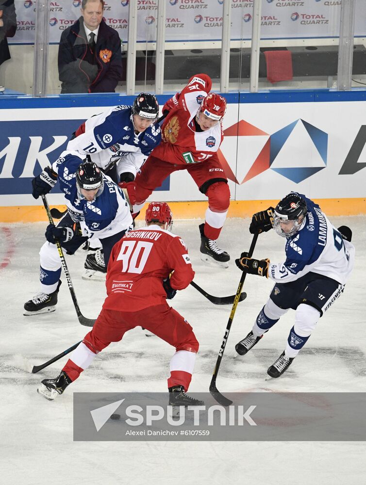 Russia Ice Hockey Channel One Cup Russia - Finland