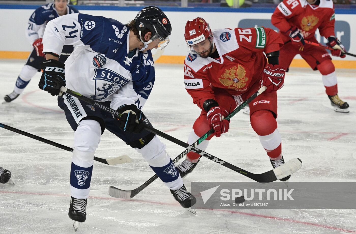 Russia Ice Hockey Channel One Cup Russia - Finland