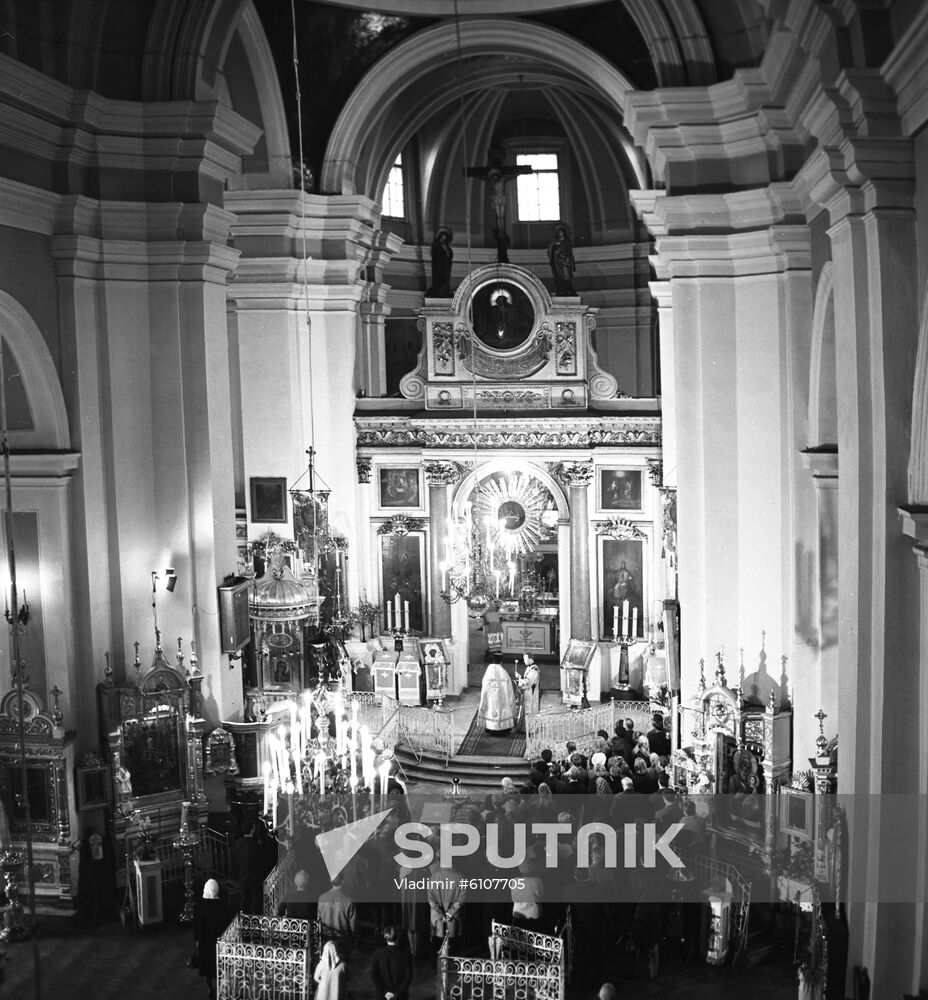 St. Vladimir Cathedral in Leningrad