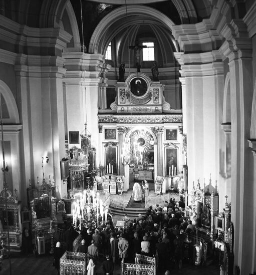 St. Vladimir Cathedral in Leningrad