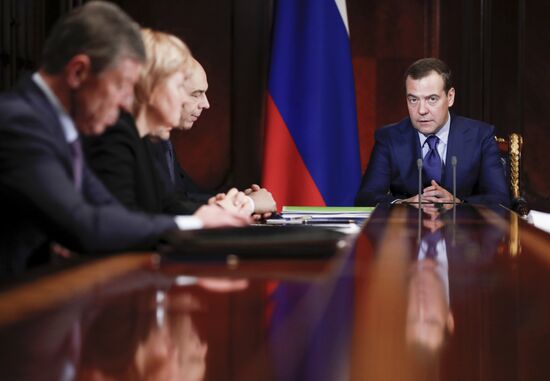 Russia Medvedev Deputies