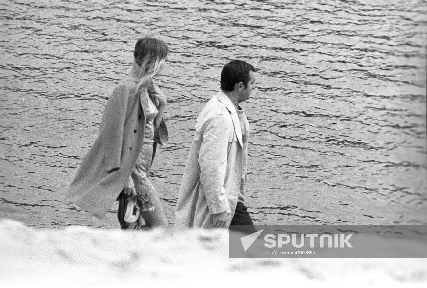 Actress Larisa Kadocnikova and director Yury Ilyenko