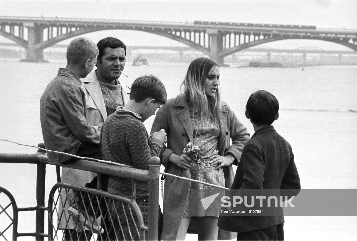 Actress Larisa Kadocnikova and director Yury Ilyenko