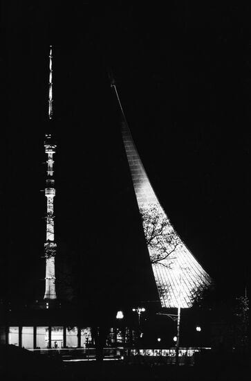 Ostankino TV Tower and Space Conquerors' Monument