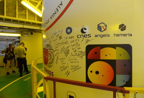 France Guiana Europe Space