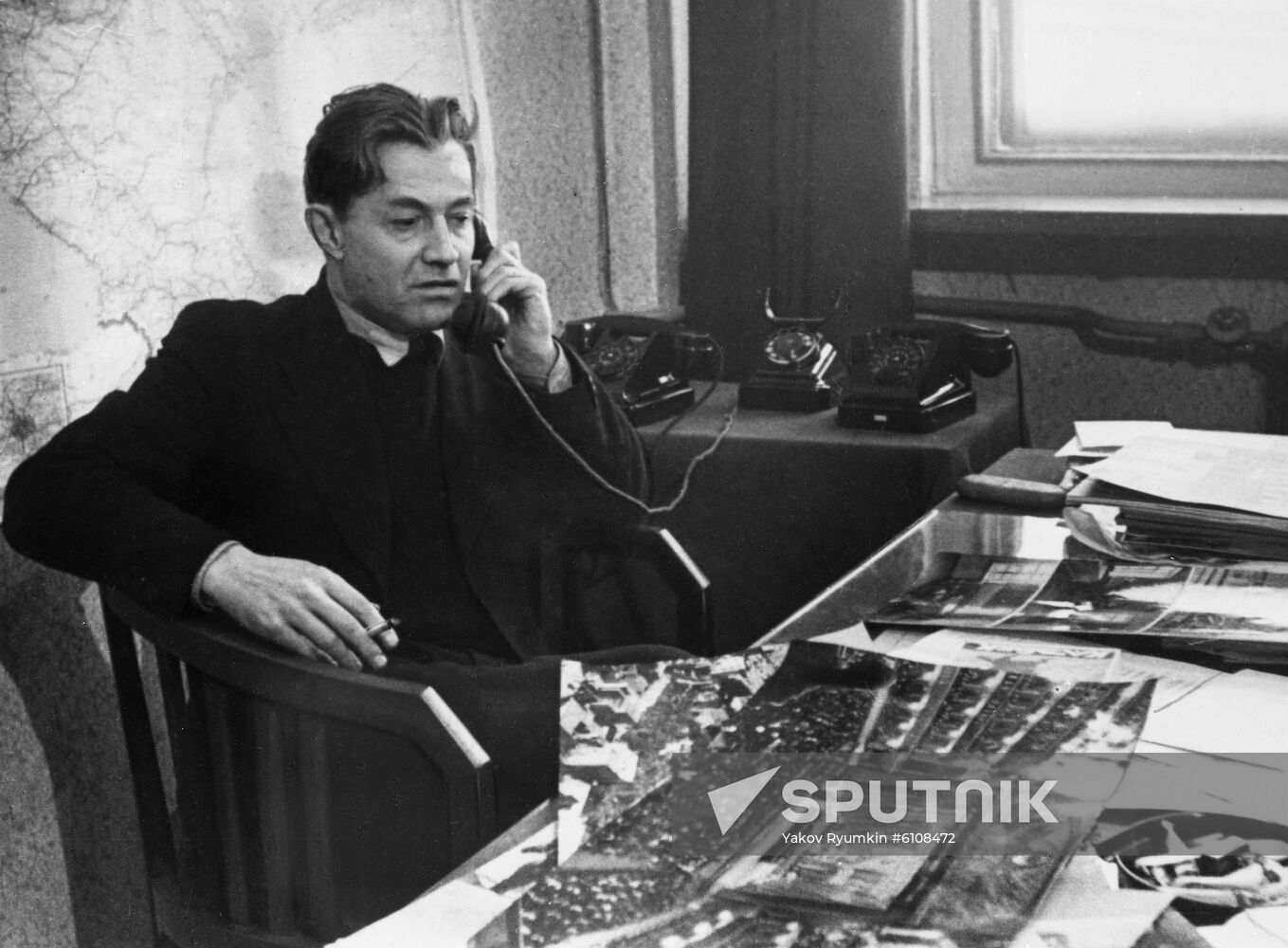 Soviet poet Alexei Surkov