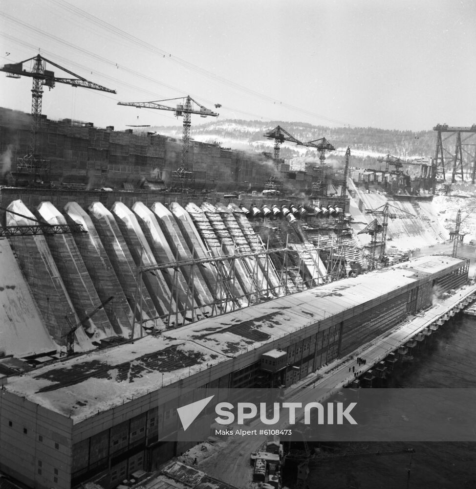 Krasnoyarsk hydropower plant