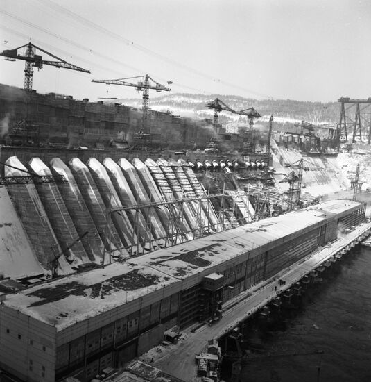 Krasnoyarsk hydropower plant