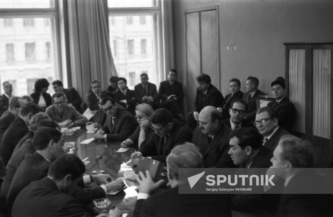 US delegation visits USSR