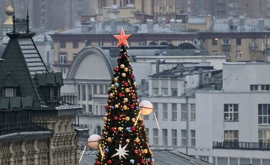 Russia New Year Preparations