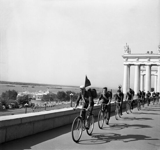 Main embankment in Volgograd