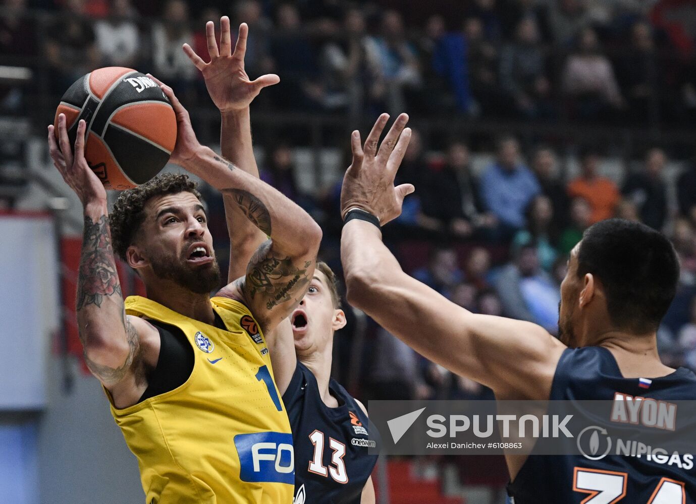 Russia Basketball Euroleague Zenit - Maccabi