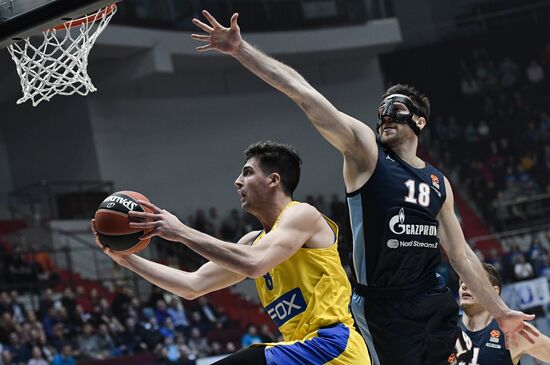 Russia Basketball Euroleague Zenit - Maccabi