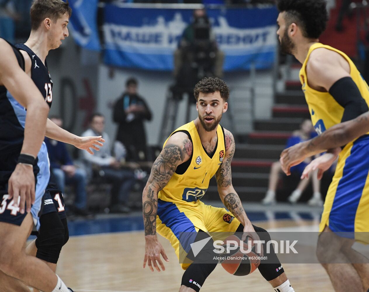Russia Basketball Euroleague Zenit - Maccabi