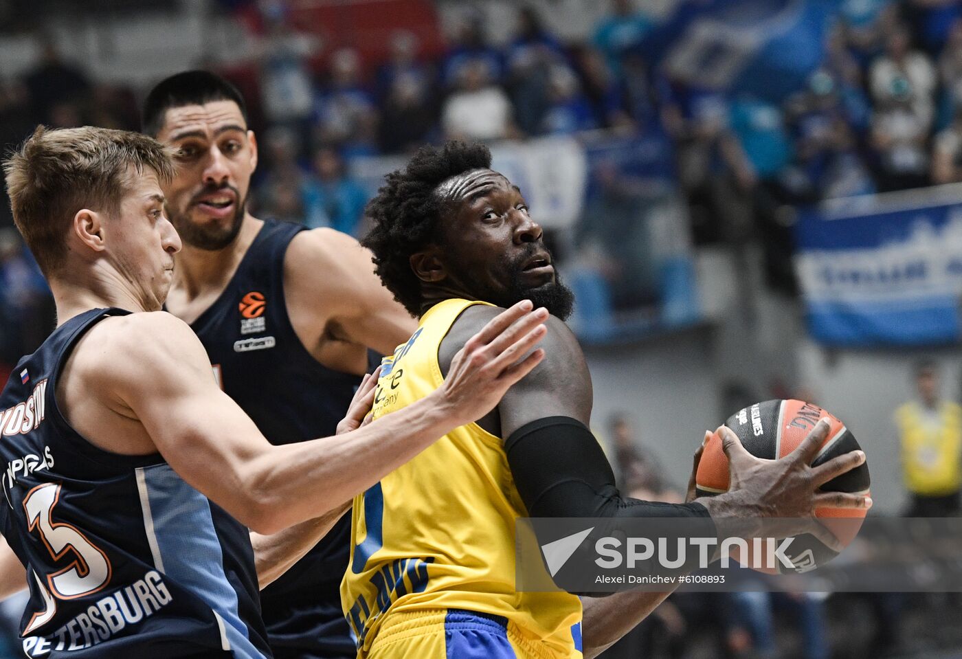 Russia Basketball Euroleague Zenit - Maccabi