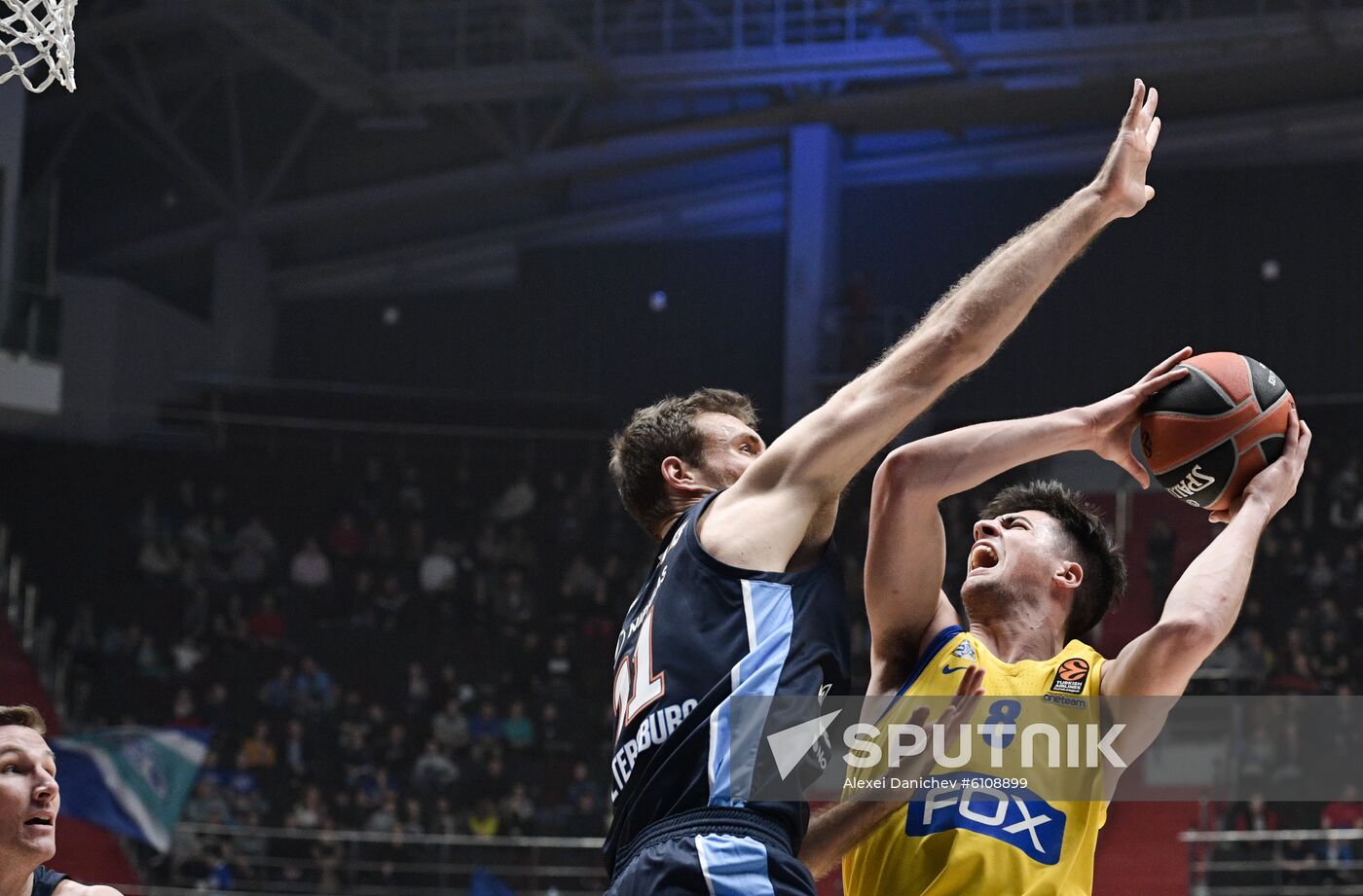 Russia Basketball Euroleague Zenit - Maccabi