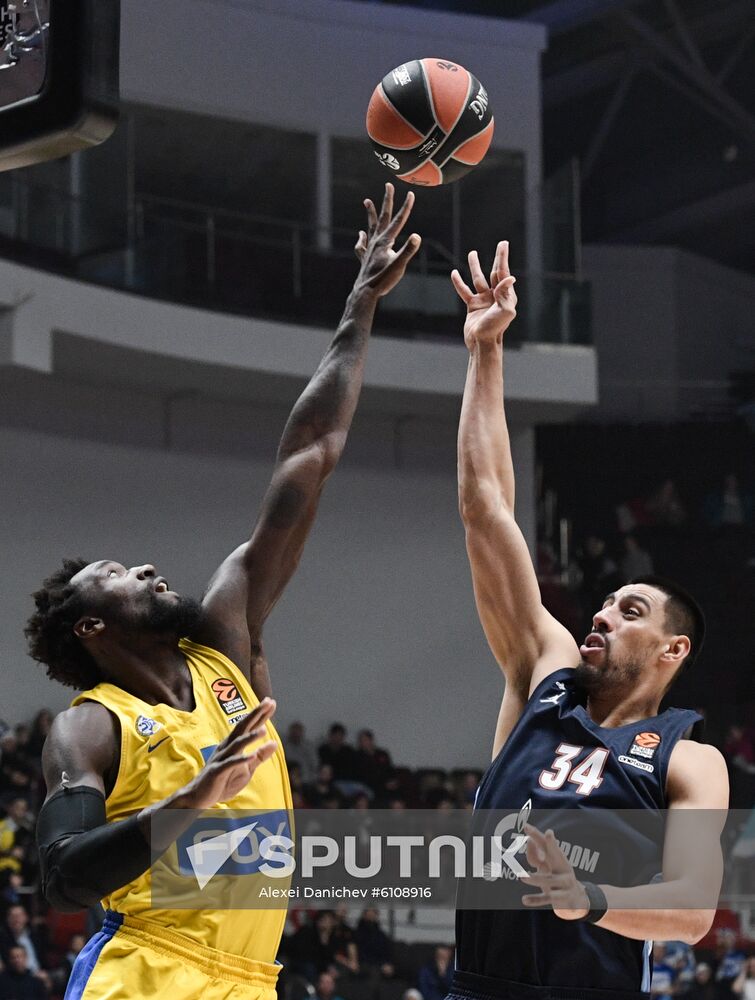 Russia Basketball Euroleague Zenit - Maccabi