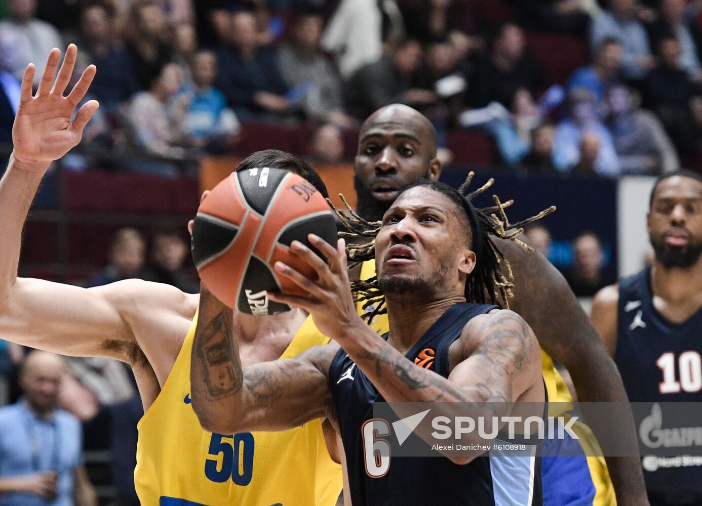 Russia Basketball Euroleague Zenit - Maccabi