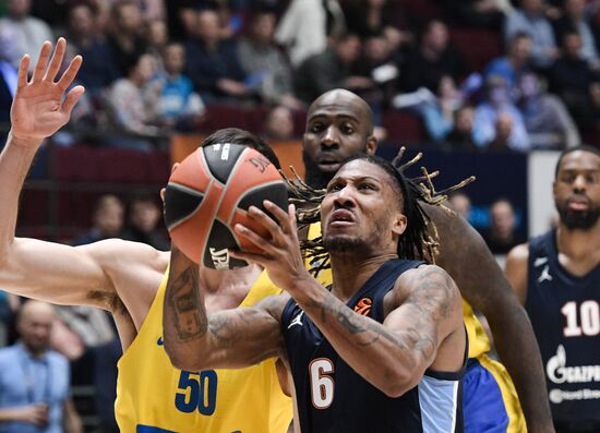 Russia Basketball Euroleague Zenit - Maccabi