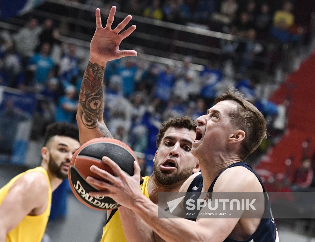 Russia Basketball Euroleague Zenit - Maccabi