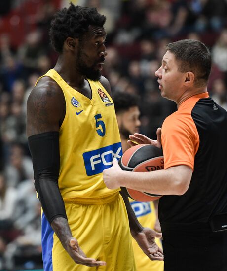 Russia Basketball Euroleague Zenit - Maccabi