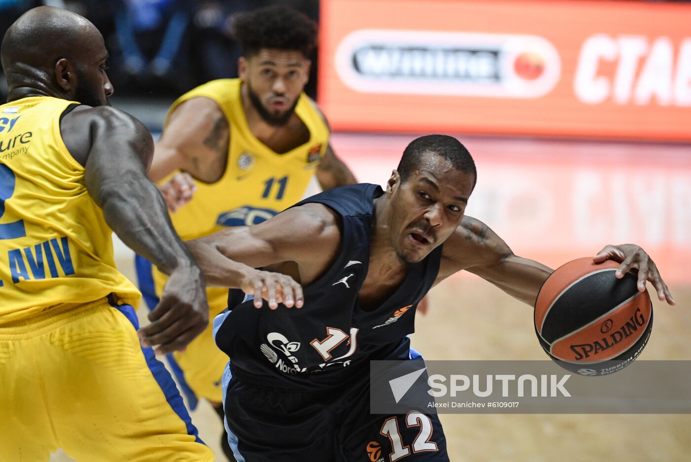 Russia Basketball Euroleague Zenit - Maccabi