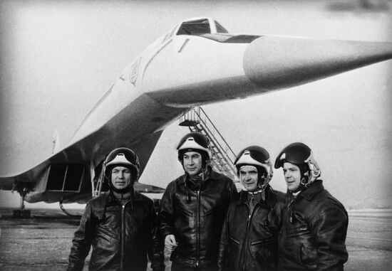 Tupolev Tu-144 supersonic passenger airliner