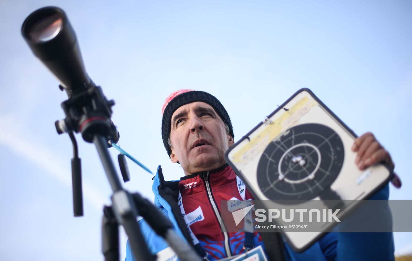 France Biathlon World Cup Training Session