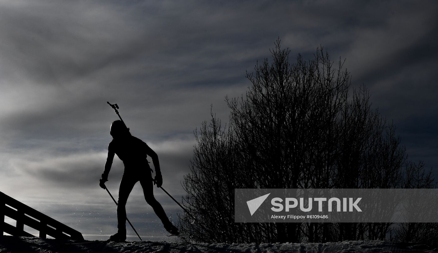 France Biathlon World Cup Training Session