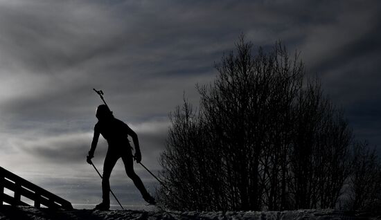 France Biathlon World Cup Training Session