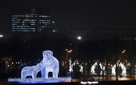Russia New Year Preparations