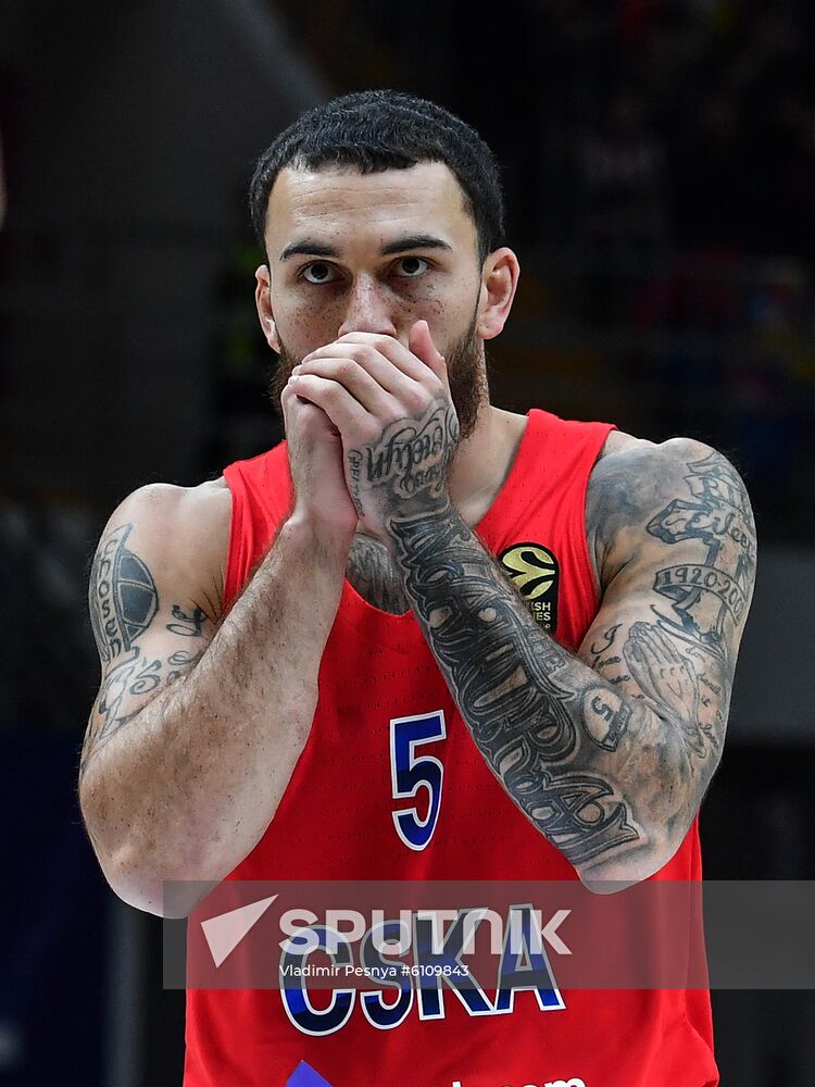 Russia Basketball Euroleague CSKA - Crvena Zvezda