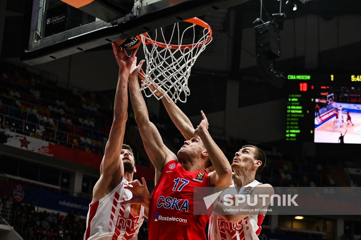 Russia Basketball Euroleague CSKA - Crvena Zvezda