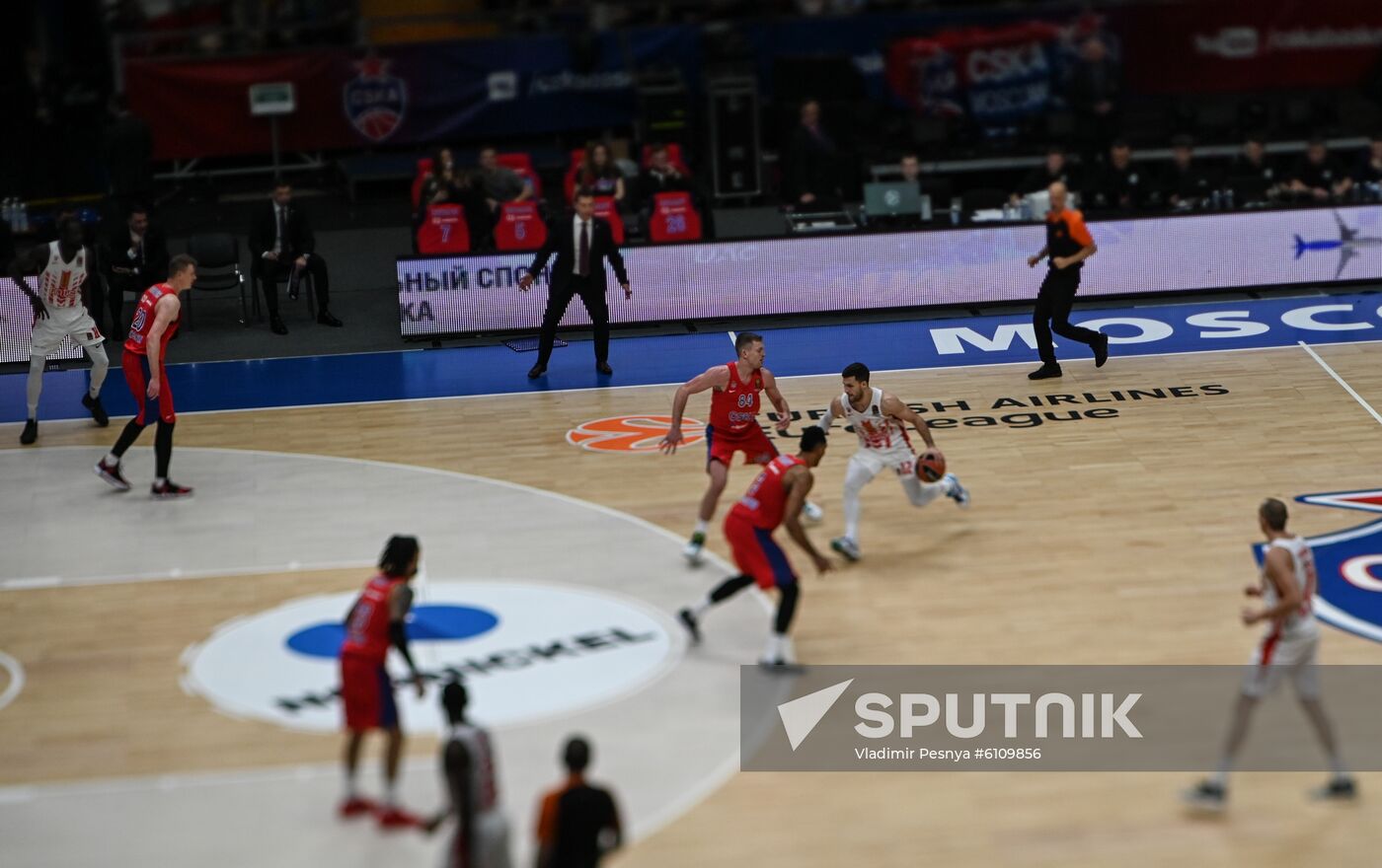 Russia Basketball Euroleague CSKA - Crvena Zvezda