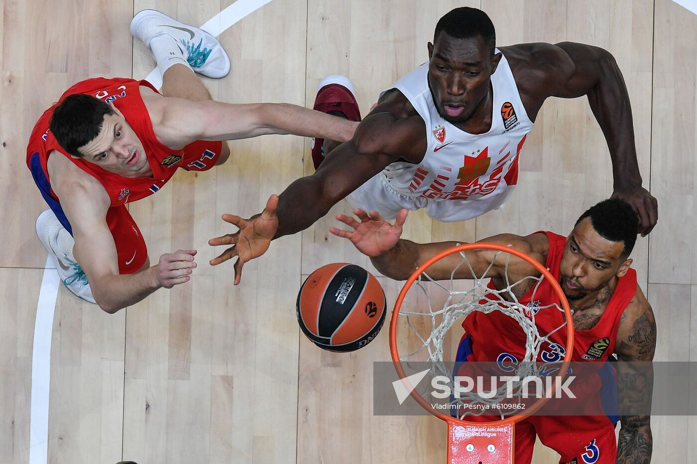 Russia Basketball Euroleague CSKA - Crvena Zvezda