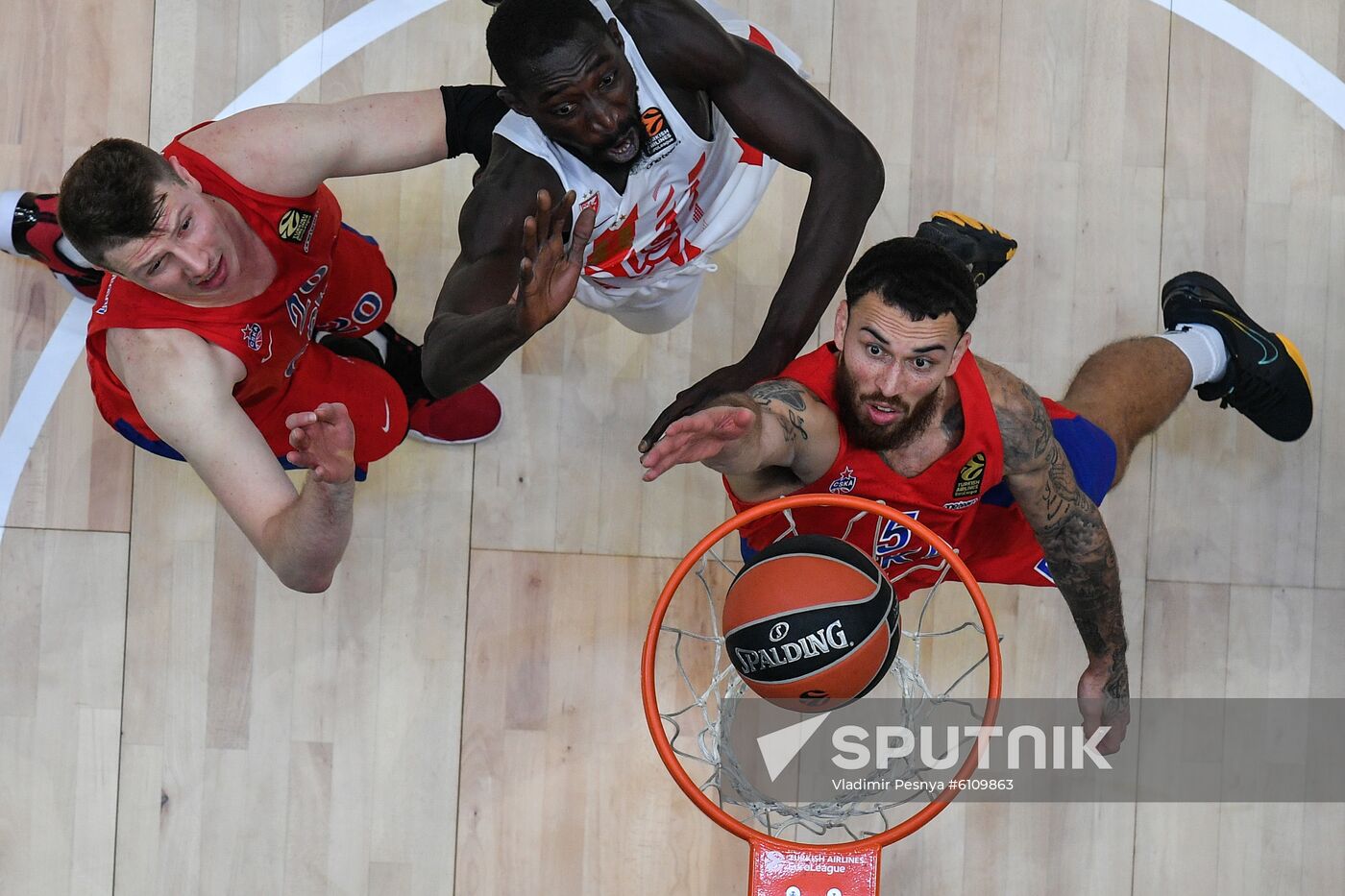 Russia Basketball Euroleague CSKA - Crvena Zvezda