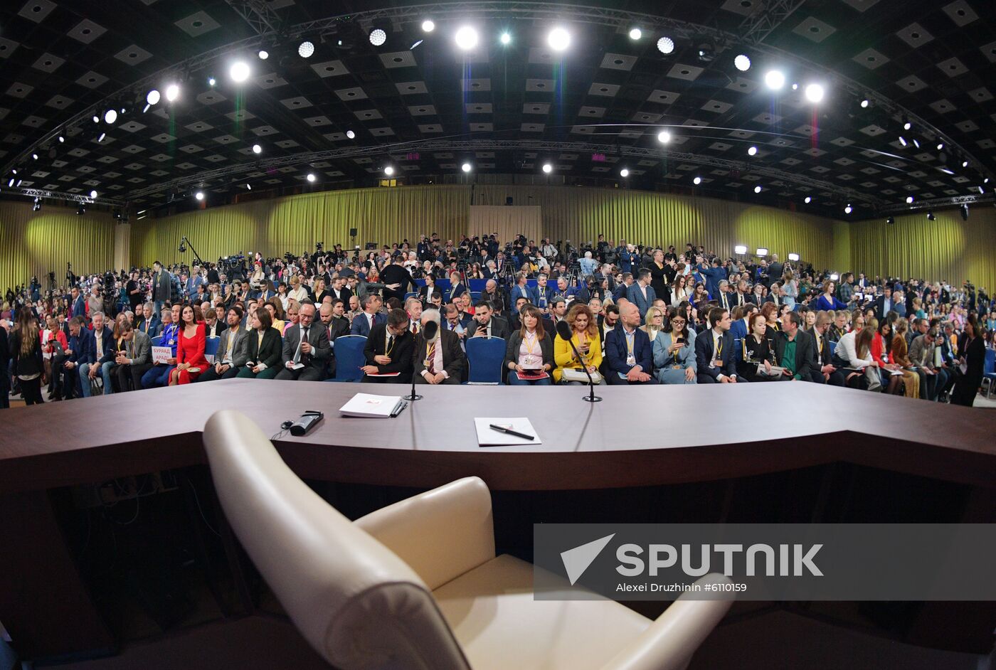 Russia Putin News Conference
