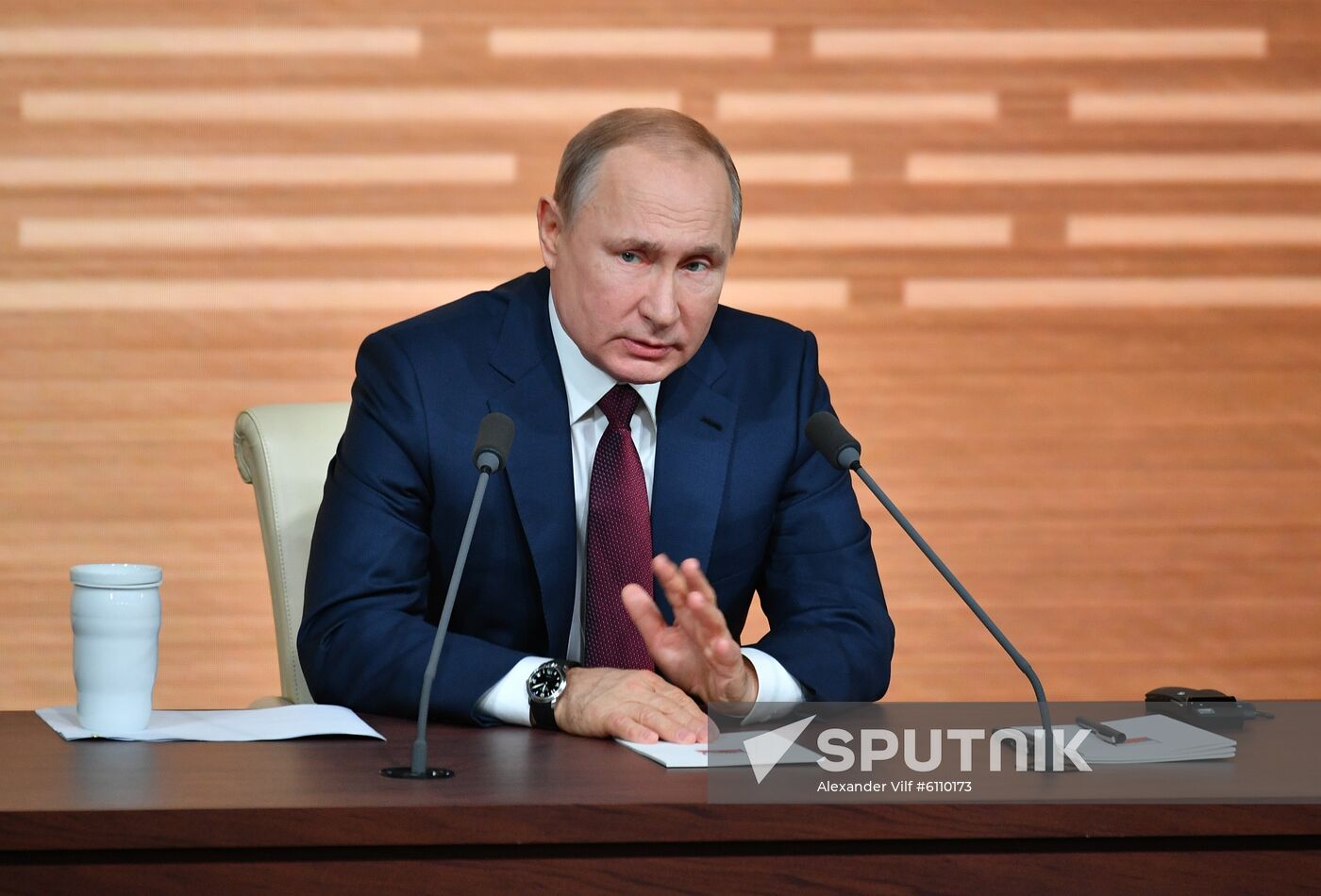 Russia Putin News Conference