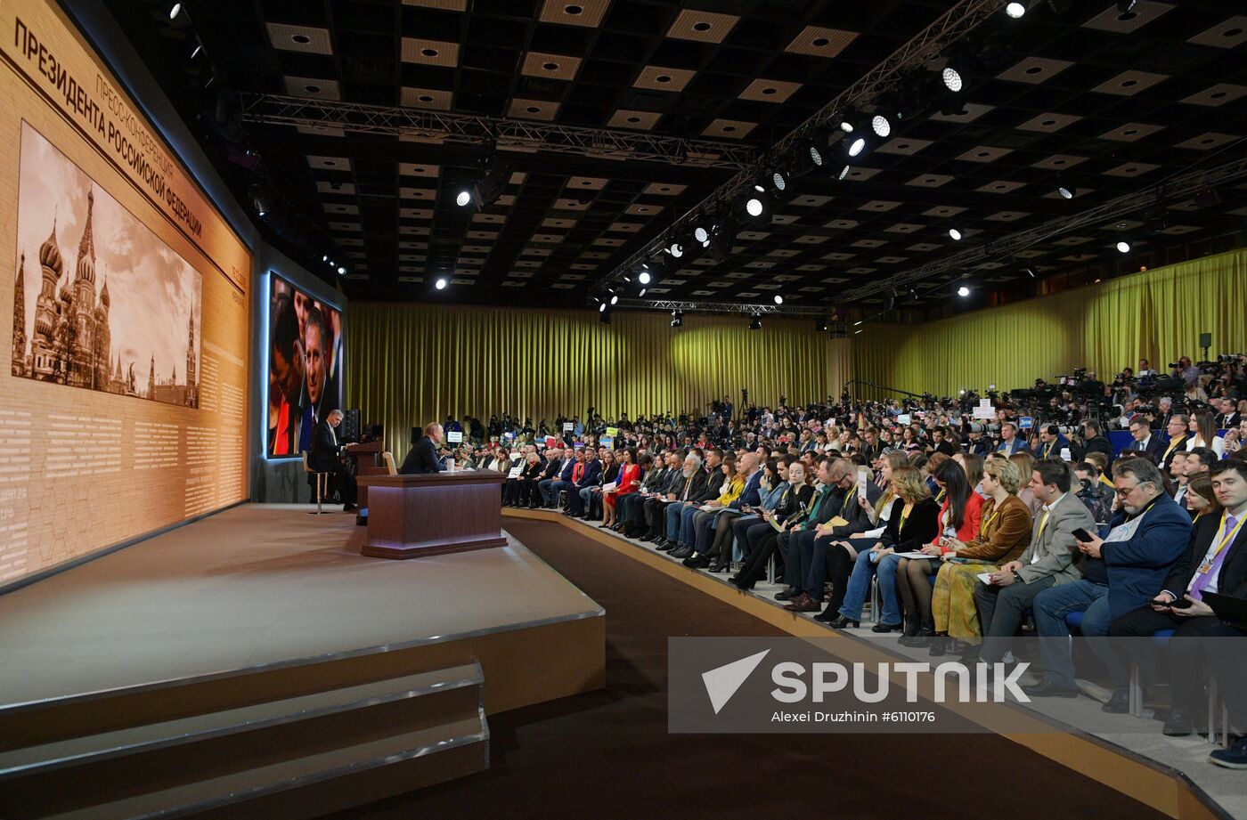 Russia Putin News Conference