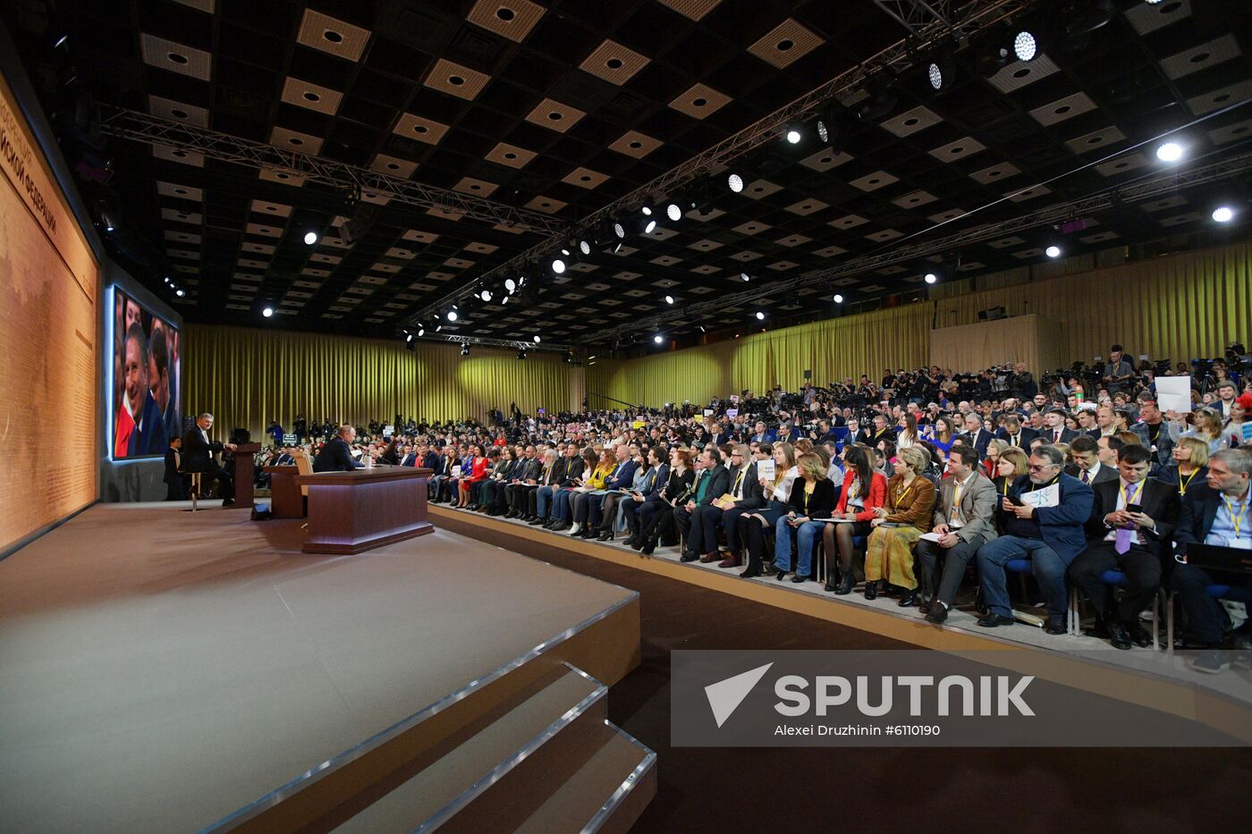 Russia Putin News Conference