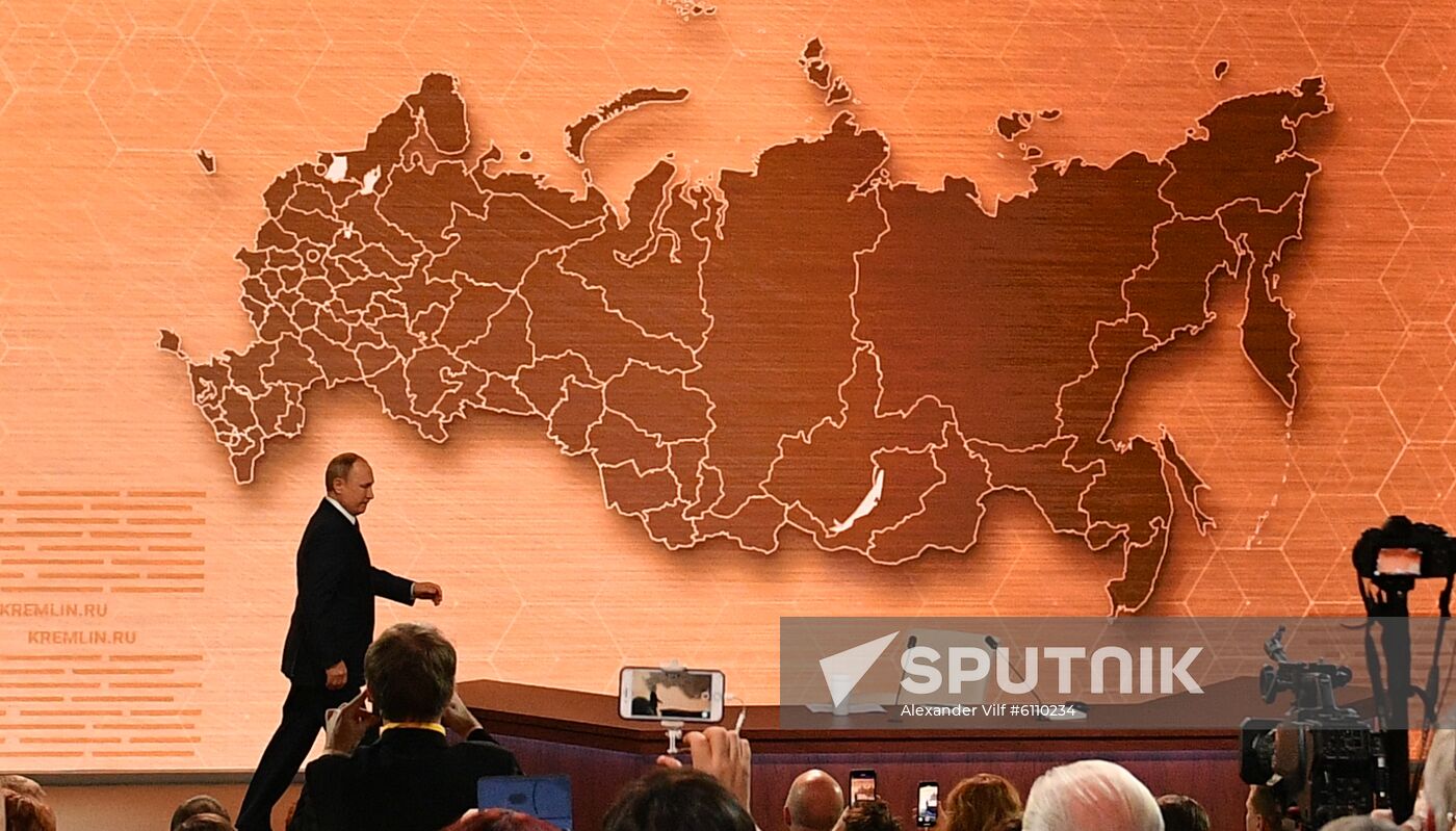 Russia Putin News Conference