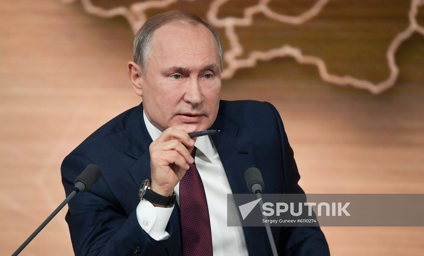 Russia Putin News Conference