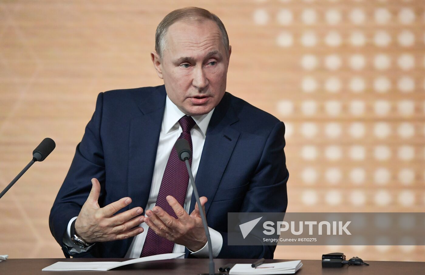 Russia Putin News Conference