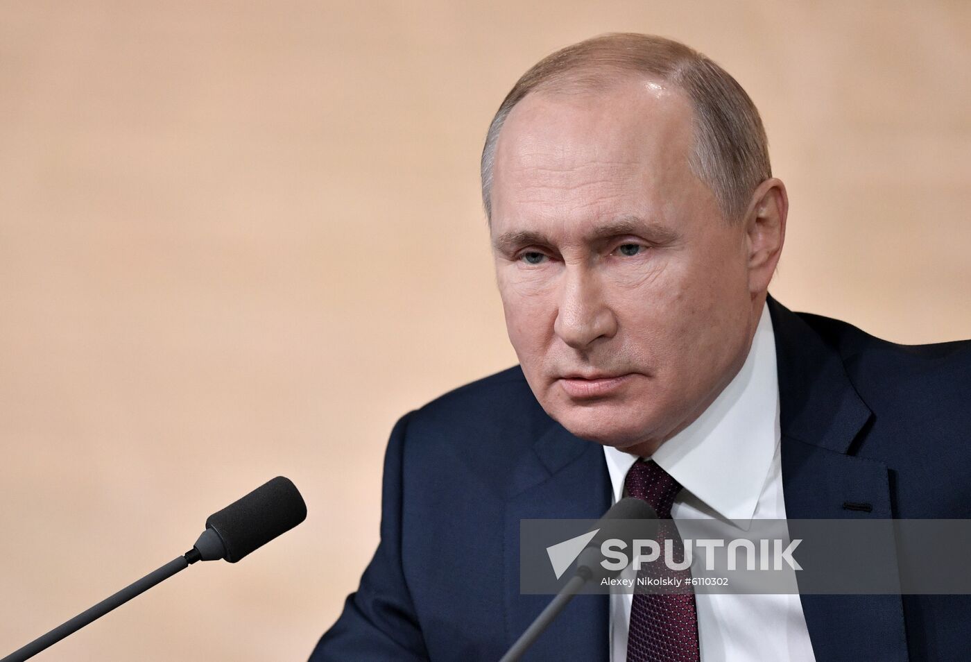 Russia Putin News Conference