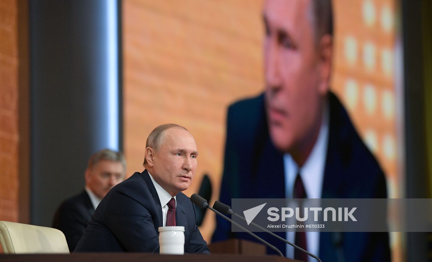 Russia Putin News Conference